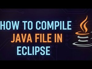 Compile Java File in Eclipse