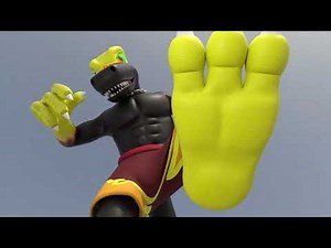 Rex Feet Crushing
