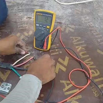 Winding resistance test of submersible pump