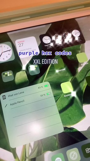 purple 💜 #inspiration #ipad #tutorial #hexcodes #purplehexcodes | iPad