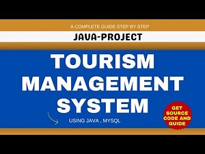 Tourism Management System in Java And MySQL || Java Project ||