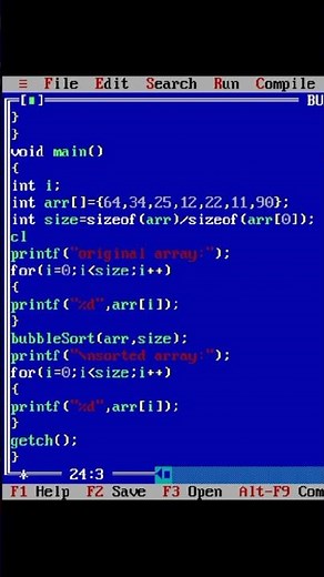 Learn Bubble Sort in C: Sorting Algorithm Implementation | codewithbv ‪@codewithbv‬