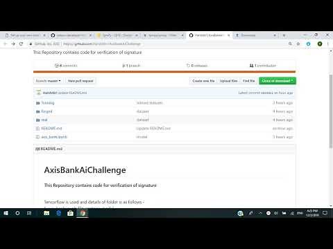 Signature verification model walkthrough