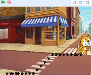 Scratch サンプルプログラミング 中級編～アニメショーン～