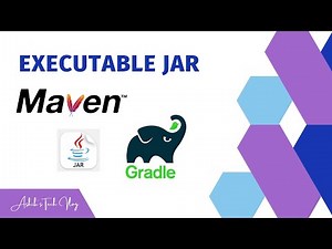 How to create executable java jar using maven and gradle