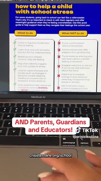 Get ready for back-to-school season with our FREE downloadable toolkits designed for classrooms! Get yours now at the link in bio. What's in it: 100 printable worksheets of lesson plans, activities, and conversation starters for parents, teachers, and students to support mental wellness in the 2025-2026 school year. Save & share with a parent or teacher! #CrisisTextLine #backtoschool #mentalhealthtips #freedownload #printables