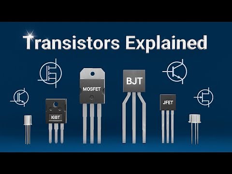 Transistors Explained | Switches, Amplifiers & How Transistors Work #transistors #engineering