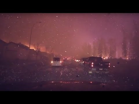 Harrowing Fort McMurray wildfire escape