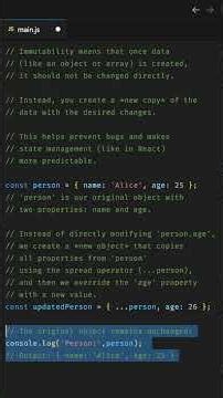 🧠 Immutable JavaScript: The Secret to Bug-Free Code!