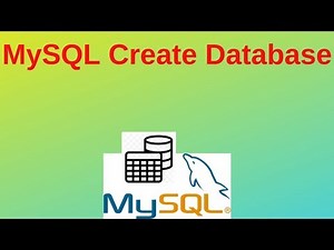 11 MySQL DBA: MySQL Create Database
