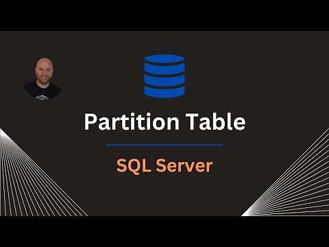 SQL Partition Table | Quick Tutorial | Partition By Date