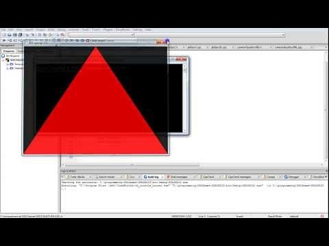 How to setup Codeblocks mingw, SDL2.0 Opengl 3+ and GLEW simple project included.