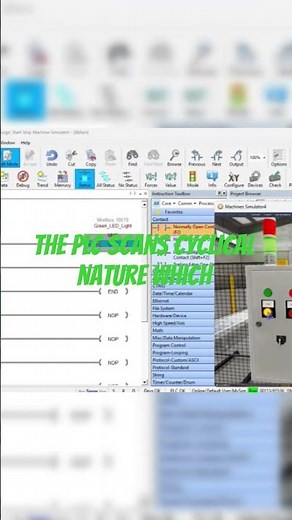 Master PLC Motor Control: Scan Cycles & Latching Logic