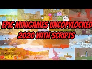 Roblox Epic Minigames Uncopylocked with scripts 2020 |ActuallyBloxツ