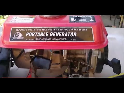 Video Short Quick Tip - Direct Flashing 2 Stroke Generators