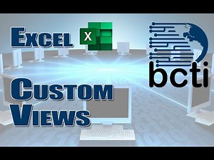 Microsoft Excel - Custom Views (with Cool Macro Trick)