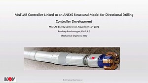 MATLAB Controller Linked to an ANSYS Structural Model for Directional Drilling Controller