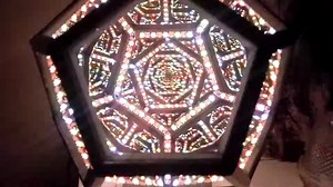 MacGyverr created this impressive Dodecahedron Infinity Mirror using 3D printed pieces designed using Tinkercad and 150 individually addressable WS2812B LEDs! https://www.tinkercad.com/things/iLi3kL1P7LP-dodecahedron-infinity-mirror-wip | Tinkercad