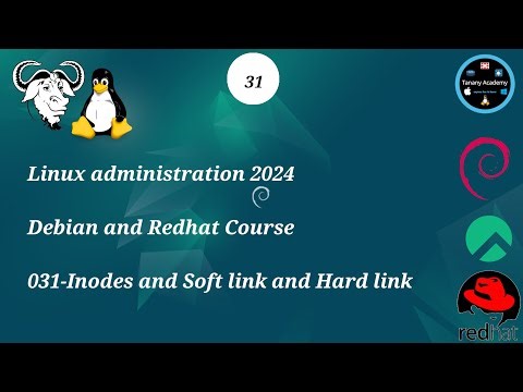 031-Inodes and Soft link and Hard link - Linux Course 2024