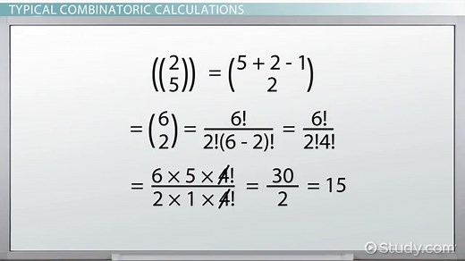Combinatorics: Formulas & Examples