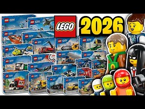 LEGO City 2026 Sets OFFICIALLY Revealed