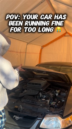 Harley Emmons on Instagram: "I know She’s About To Blow… I Just Can’t Prove It 🤔 #explorepage #reels #cars #viral #funny"