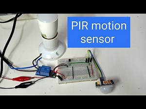 How to use PIR motion sensor without Arduino