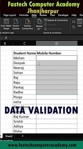 Excel Data Validation Tricks You MUST Know! 🔥