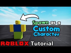 How to Spawn as a Custom Character! | Roblox Studio Tutorial