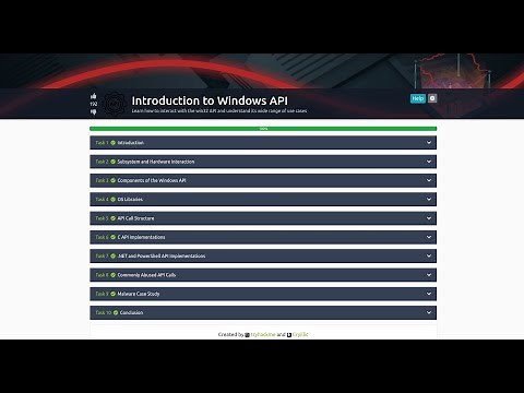 Tryhackme - Introduction to Windows API -