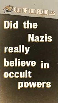 Nazis & the Occult: The Truth Behind the Indiana Jones Myth #OOTD #shorts