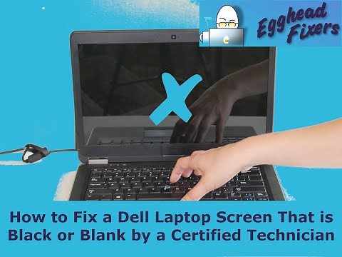 How to Fix a Windows 11 Dell Laptop Screen That is Black or Blank by a Certified Technician
