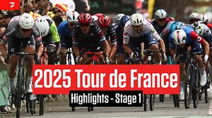 Watch highlights from Stage 1 of the Tour de France 2025. #TDF Subscribe to FloBikes to watch every stage of the Tour de France 2025 live and on-demand in Canada: https://flosports.link/4kmT7Fe | FloBikes