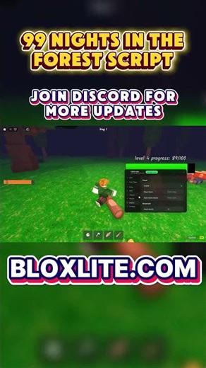 99 nights In the Forest Script infinite Jump And more #99nightsintheforestscript #robloxscripts