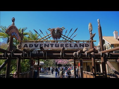 Magic Kingdom Adventureland Tour and Walkthrough in 4K | Walt Disney World Florida 2020