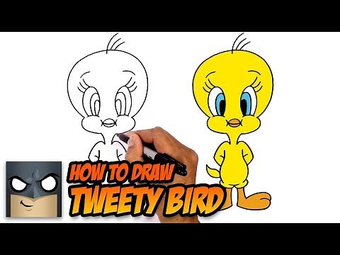 How to Draw Tweety Bird | Step-by-Step Tutorial