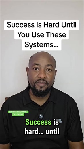 Success will always feel hard until you stop relying on motivation and start using systems. Discipline is fragile, but systems make winning automatic. #SuccessSystems #MindsetMastery #BuildYourLife #PurposeDrivenSuccess #HighPerformanceLiving