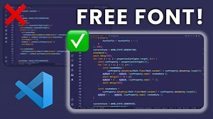 My Favorite FREE VS Code Font in 2022