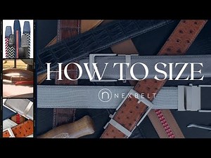 How To Size Nexbelt - Cut To Size Ratchet Belt