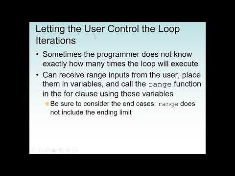 Python: Introduction to Repetition Structures, Python For and While Loops