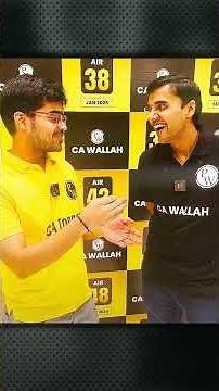 97 Marks In Advanced Accounting 🔥 #Shorts #CA #PW