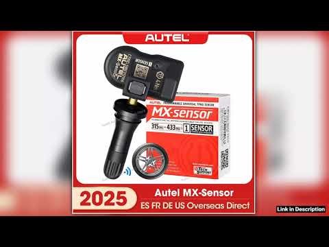 Autel MXSensor TPMS Sensors 2in1 315MHz 433MHz Frequencies Pressin Tire Replacement Autel Sensor Wo