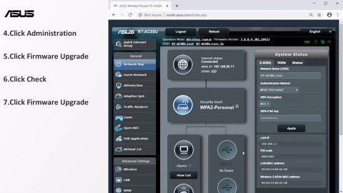 ASUS AC1900 WiFi Router (RT-AC68U) - Dual Band Gigabit Wireless Internet Router, Gaming & Streaming, AiMesh Compatible, Included Lifetime Internet Security, Adaptive QoS, Parental Control