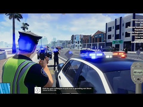Police Simulator: Patrol Duty - Traffic Checkpoint! 4K