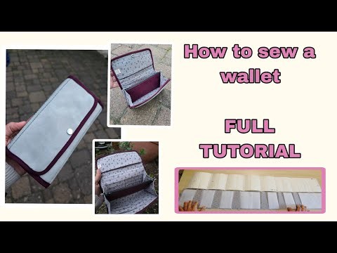 DIY Wallet | Free Pattern and Easy Sewing Tutorial 🧵💳