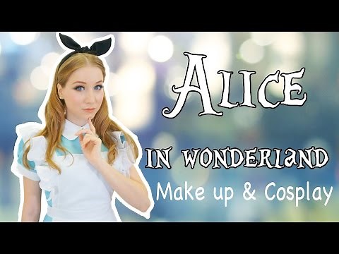 ♡Alice in Wonderland Make up & Cosplay♡不思議の国のアリスコスプレ＆メイク♡