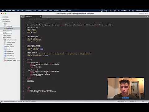 SQL CODILITY MULAKAT SORUSU COZMECE