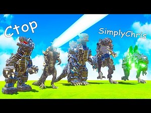 We Battled Every Godzilla to Find the Best Godzilla Animal Revolt Battle Simulator Multiplayer!