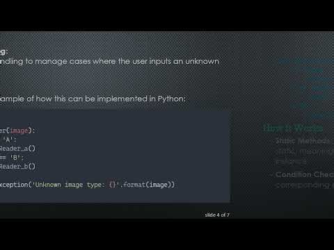 Dynamic Switching Between Classes in Python for Image Handling