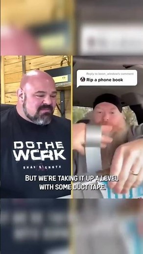 The Strongest Grip In The World 😳